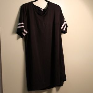 Black Athleisure Dress